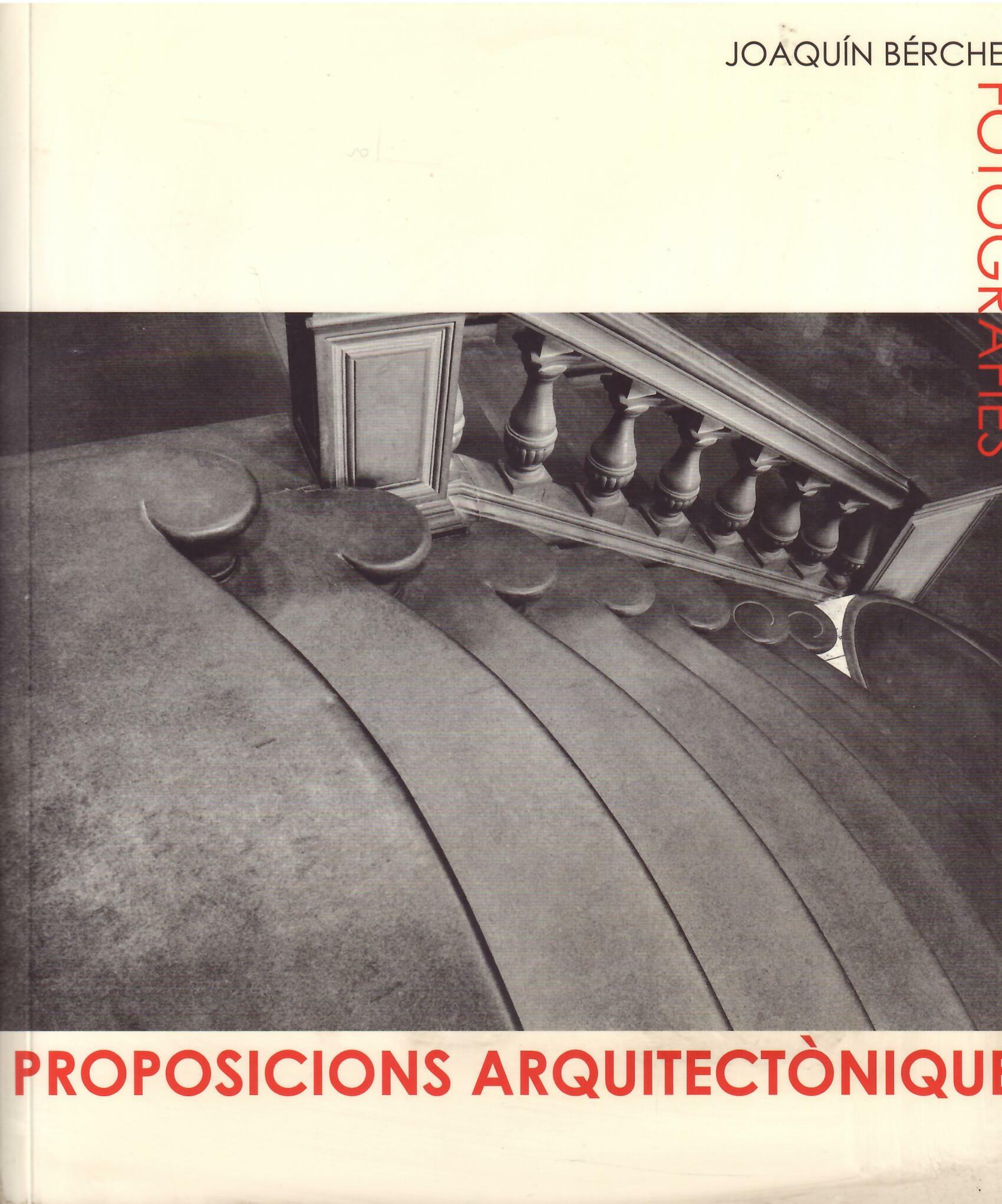 PROPOSICIONS ARQUITECTONIQUES