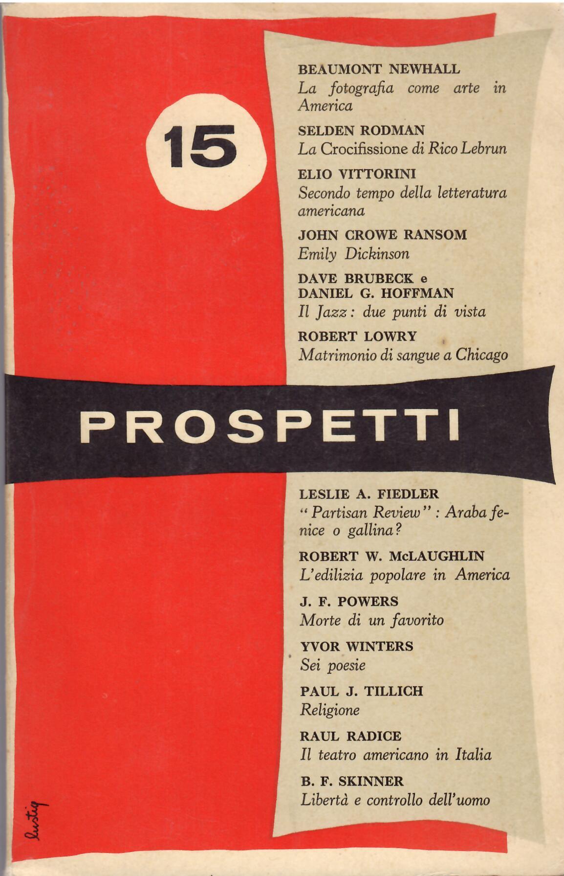 PROSPETTI - QUINDICESIMO NUMERO -