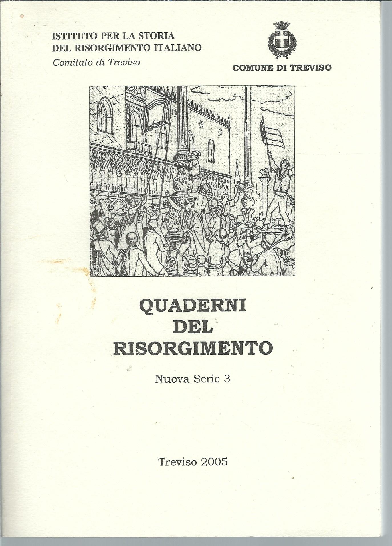 QUADERNI DEL RISORGIMENTO - NUOVA SERIE - 3 -