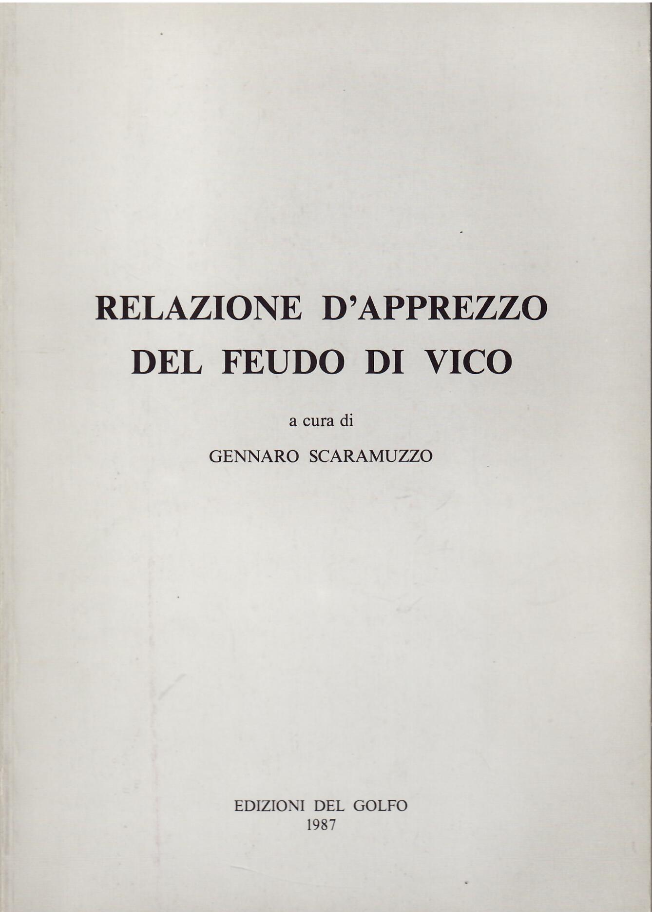 RELAZIONE D'APPREZZO DEL FEUDO DI VICO