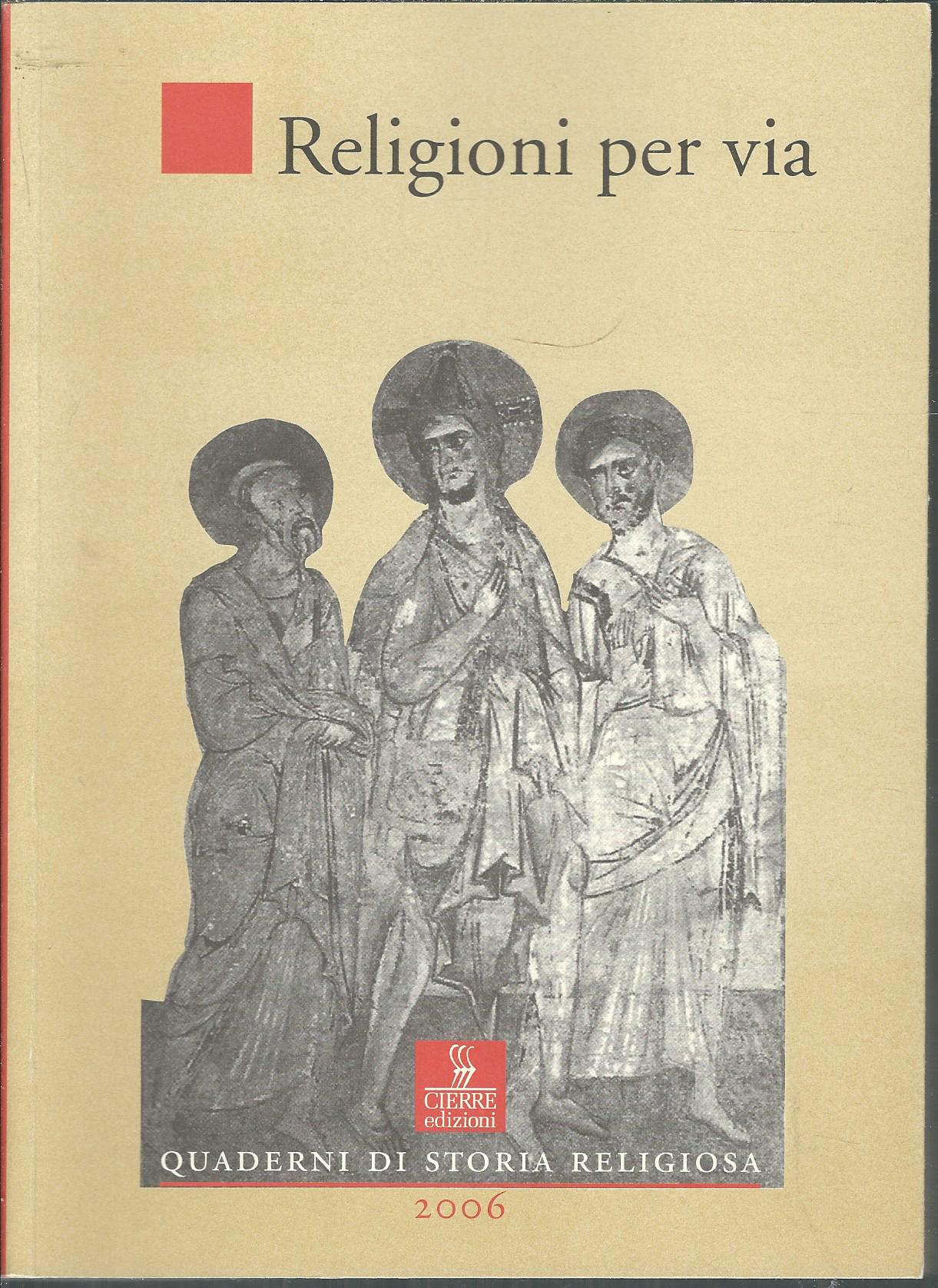 RELIGIONI PER VIA