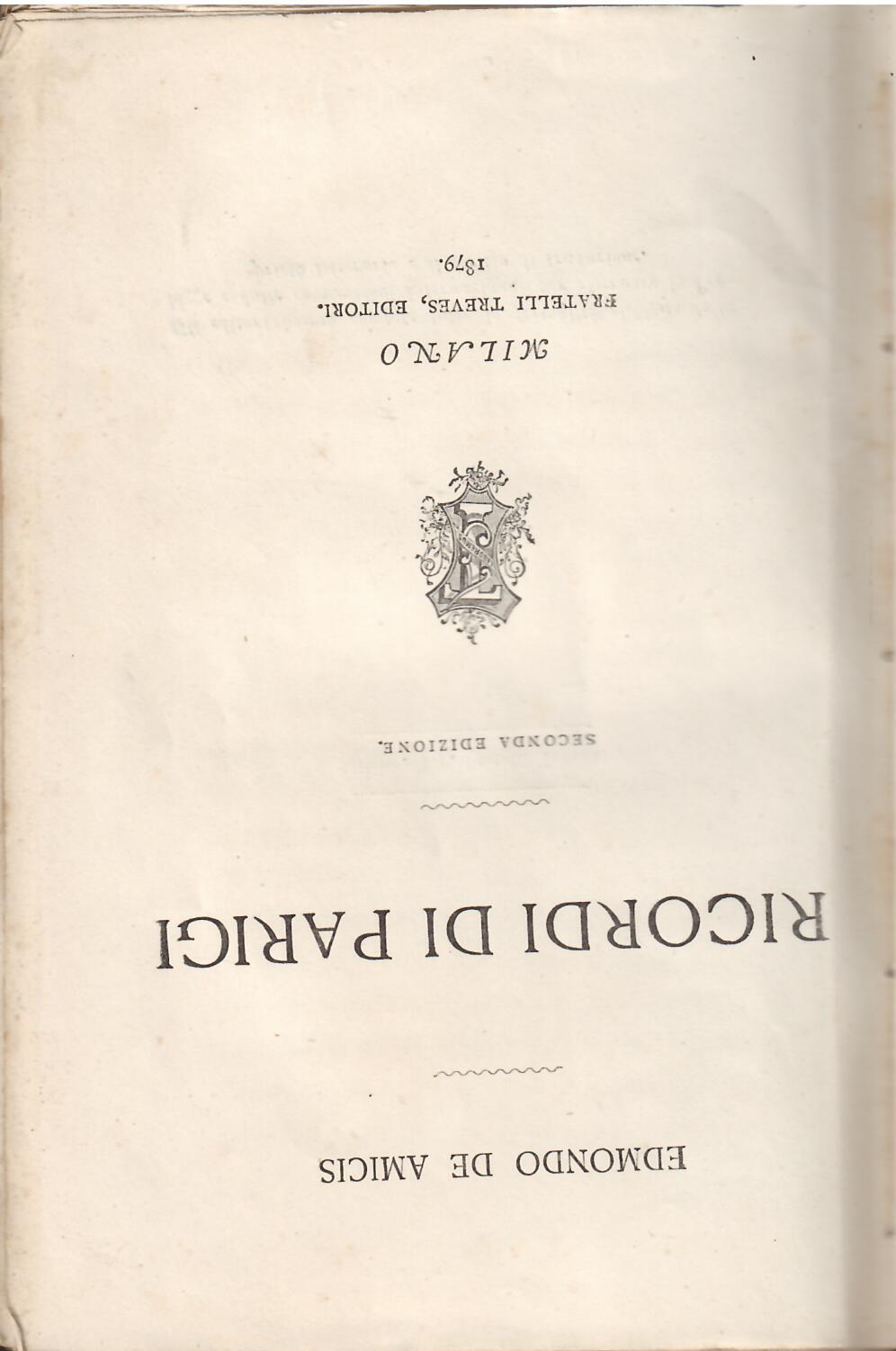 RICORDI DI PARIGI