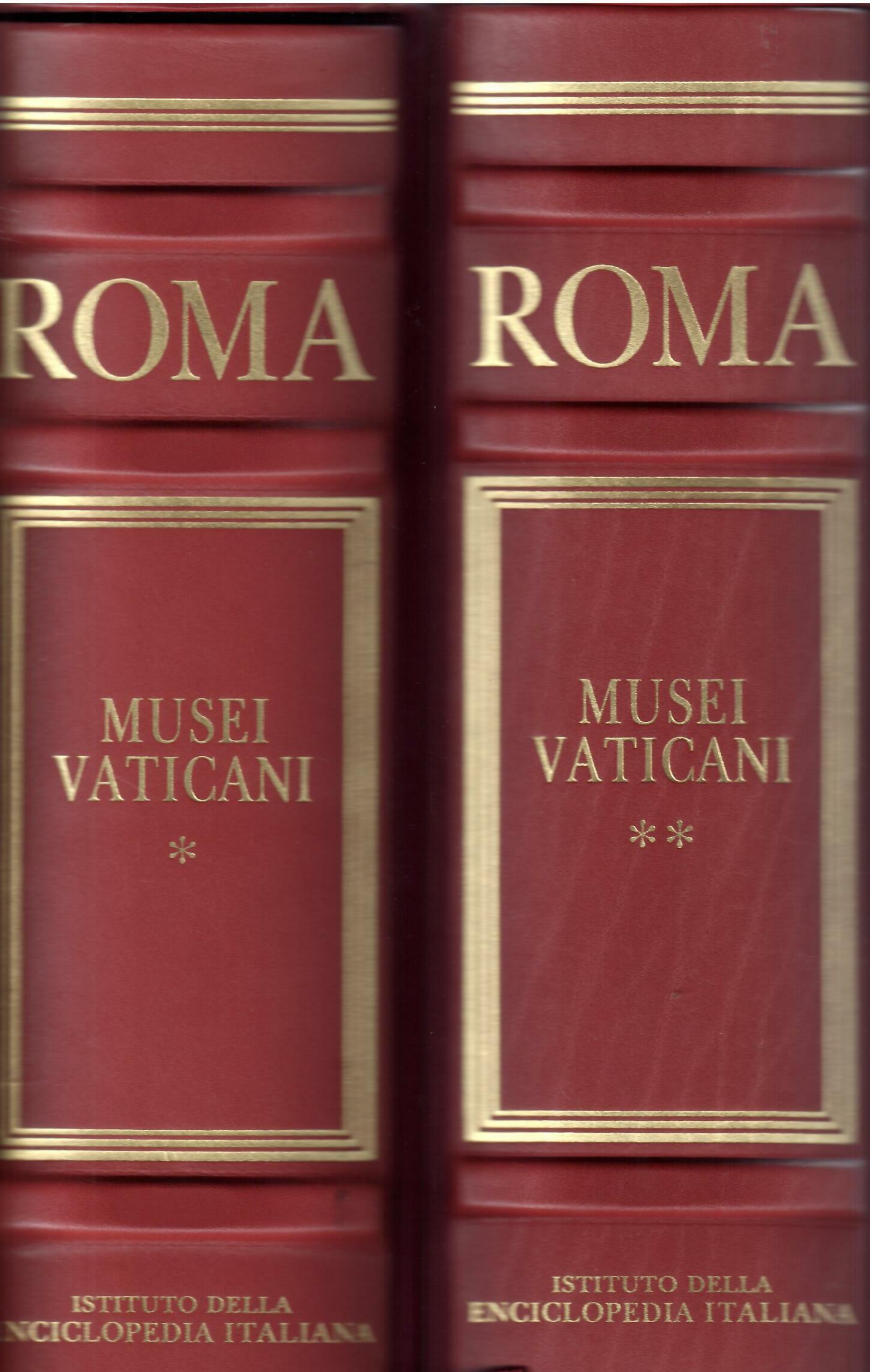 ROMA - MUSEI VATICANI - DUE VOLUMI