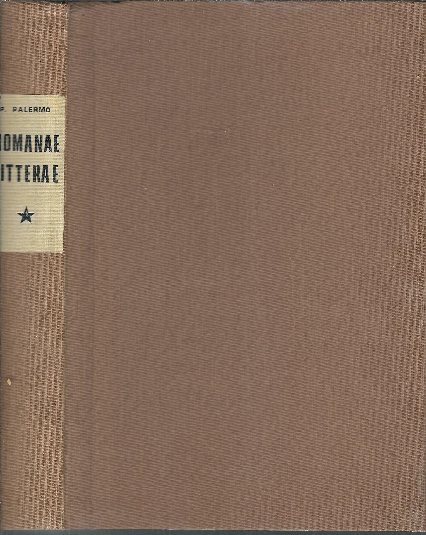 ROMANAE LITTERAE