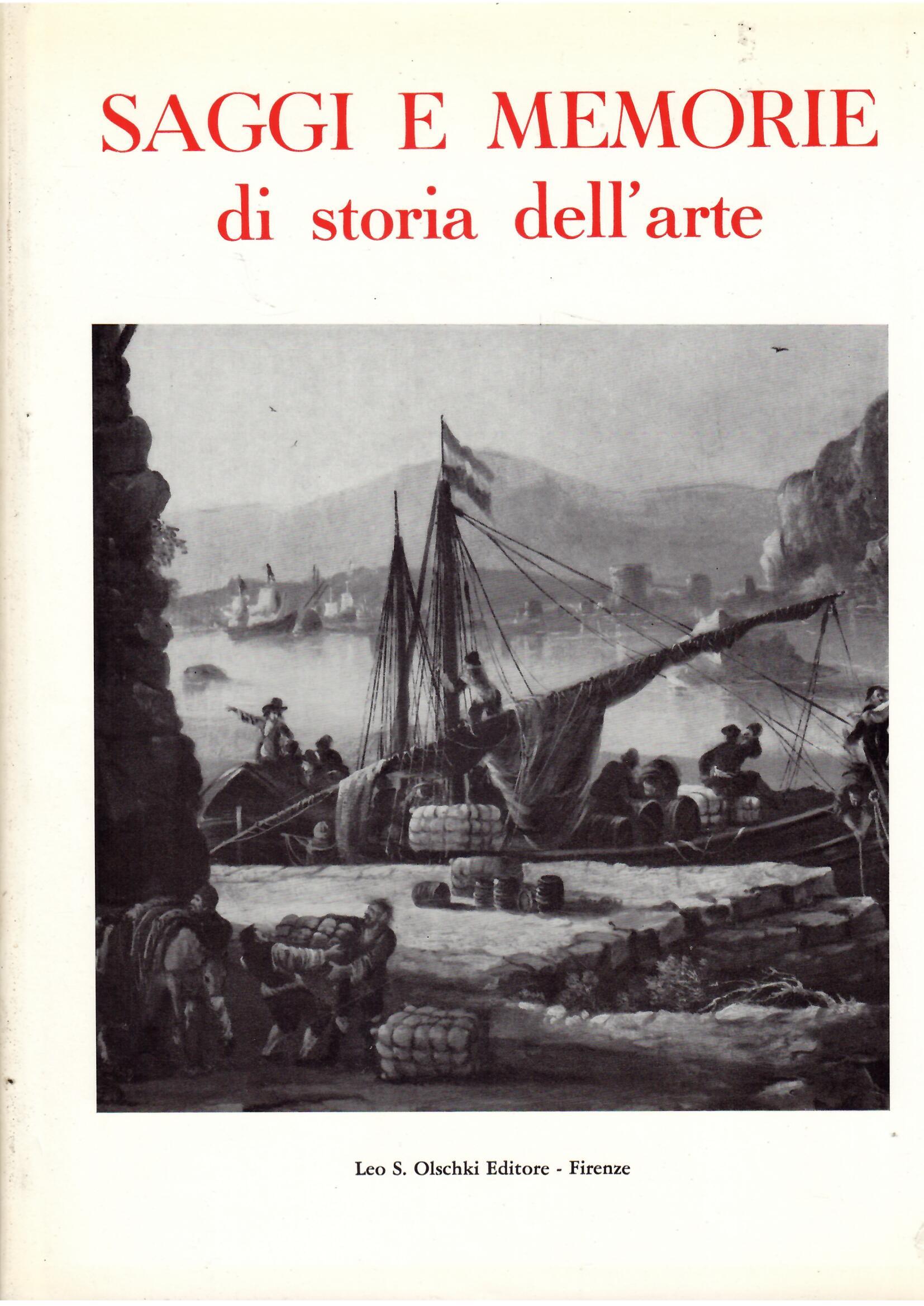 SAGGI E MEMORIE DI STORIA DELL'ARTE - 10 -