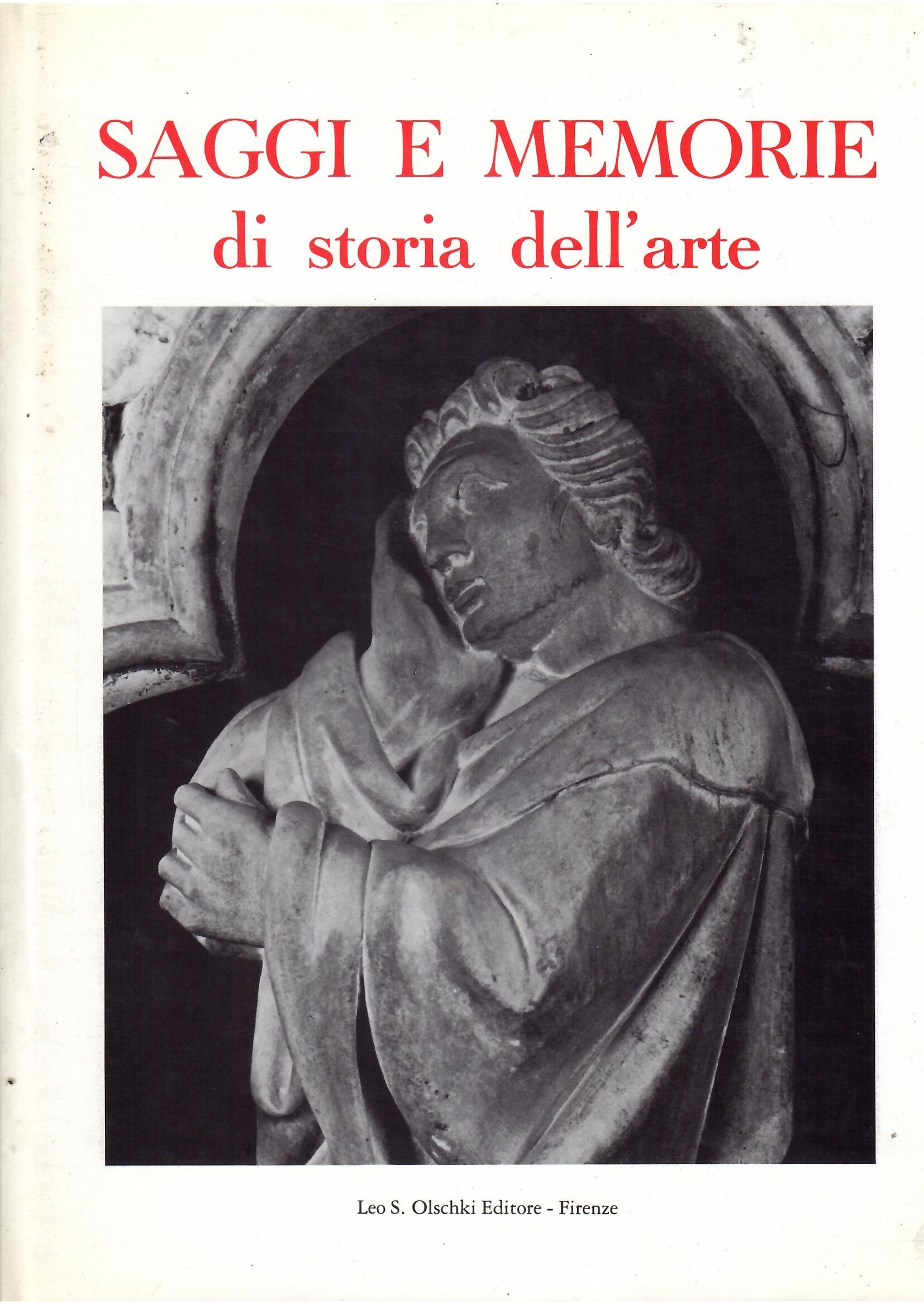 SAGGI E MEMORIE DI STORIA DELL'ARTE - 15 -