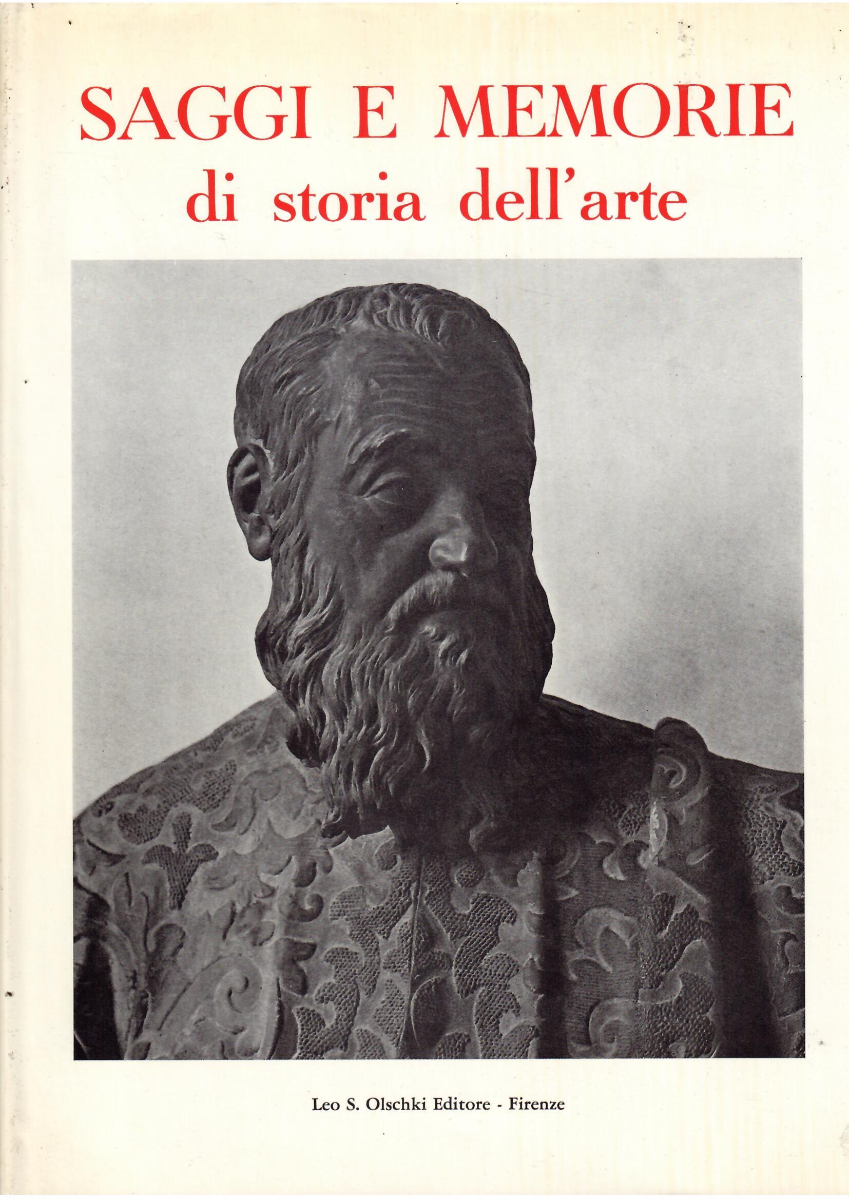 SAGGI E MEMORIE DI STORIA DELL'ARTE - 9 -
