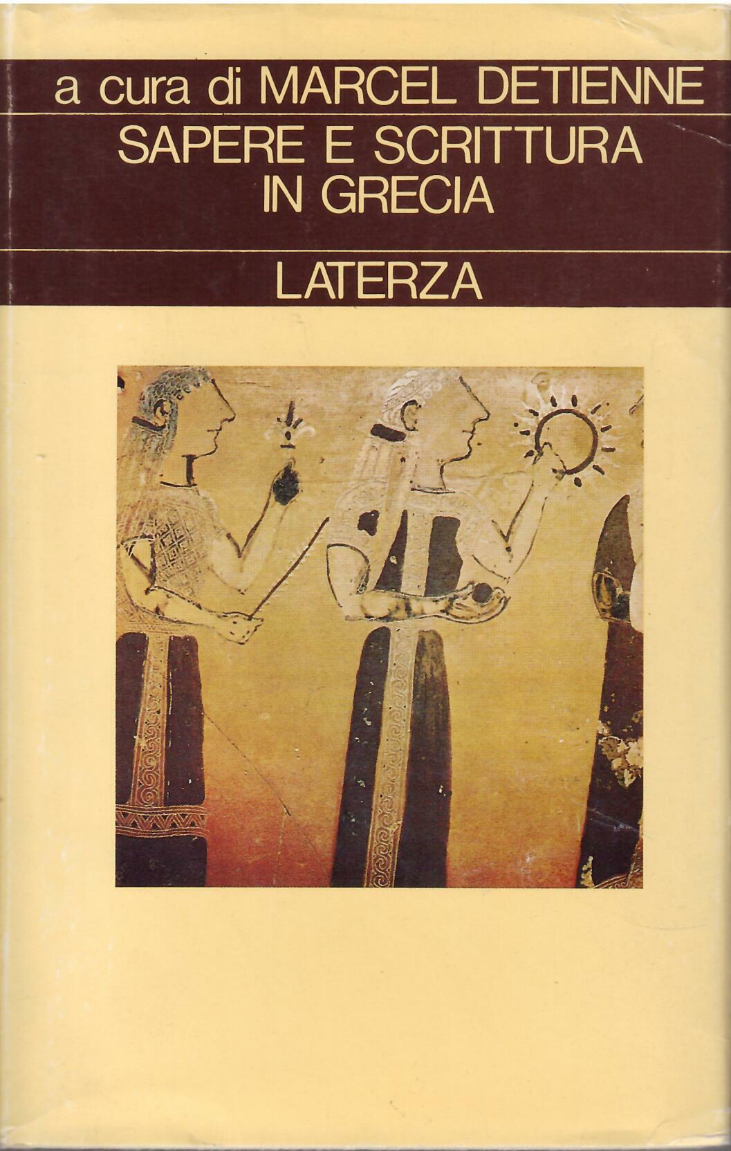 SAPERE E SCRITTURA IN GRECIA