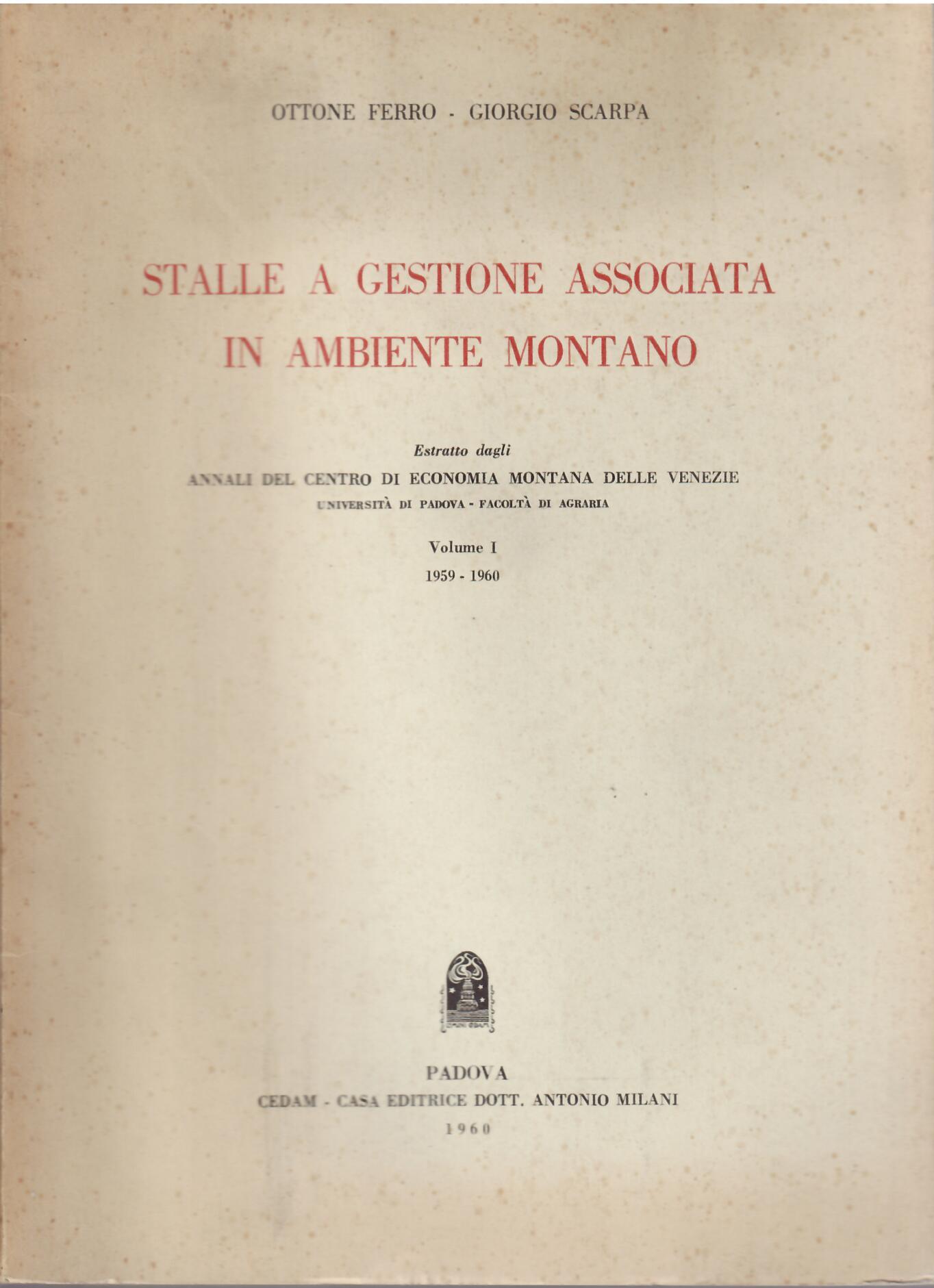 STALLE A GESTIONE ASSOCIATA IN AMBITO MONTANO