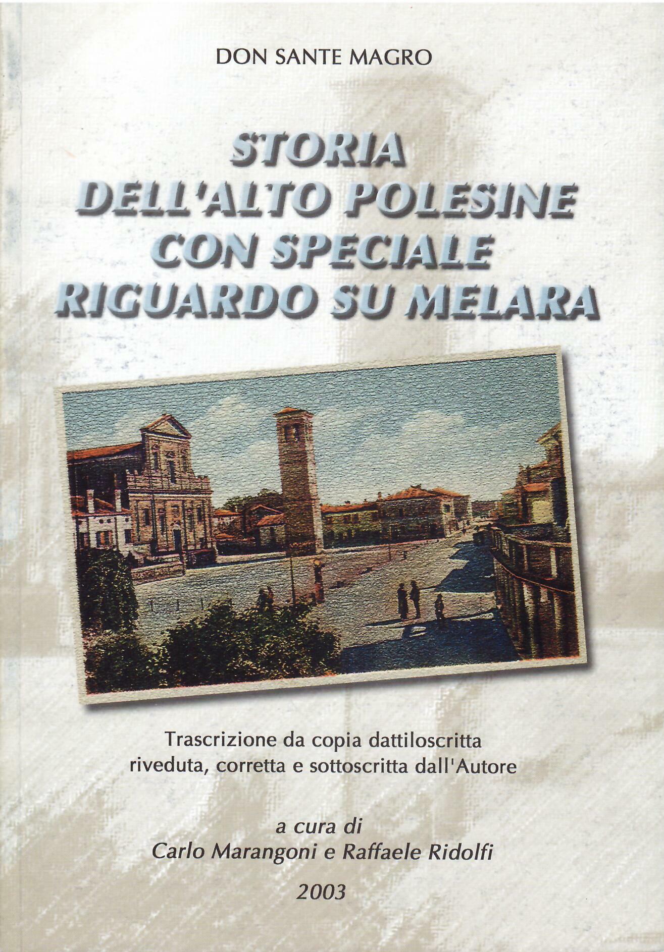 STORIA DELL'ALTO POLESINE CON SPECIALE RIGUARDO SU MERLARA