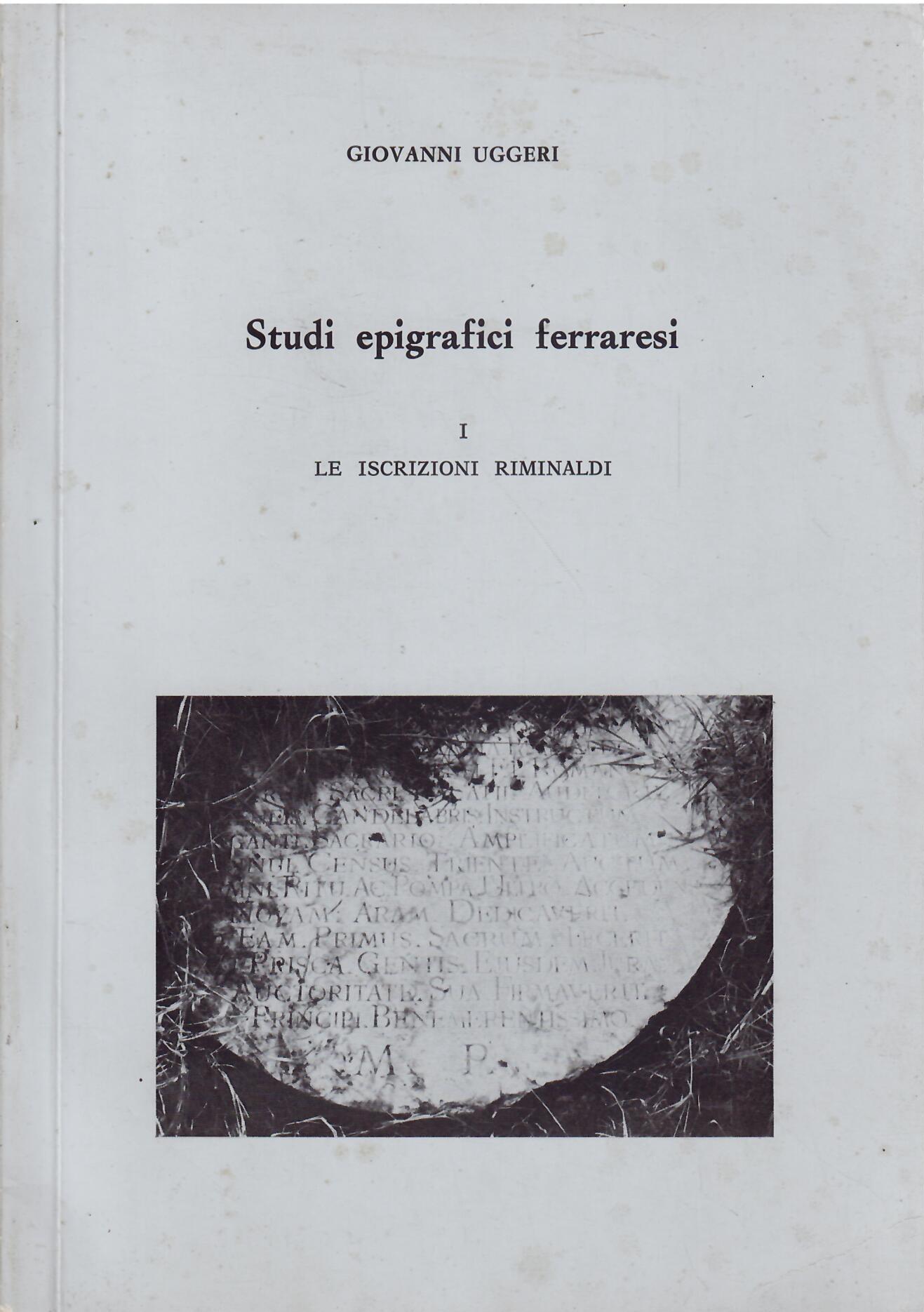 STUDI EPIGRAFICI FERRARESI