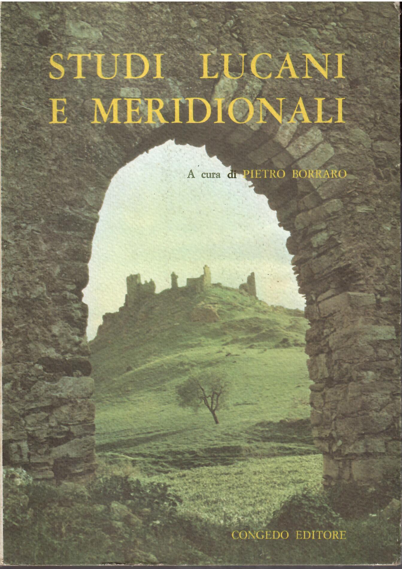 STUDI LUCANI E MERIDIONALI
