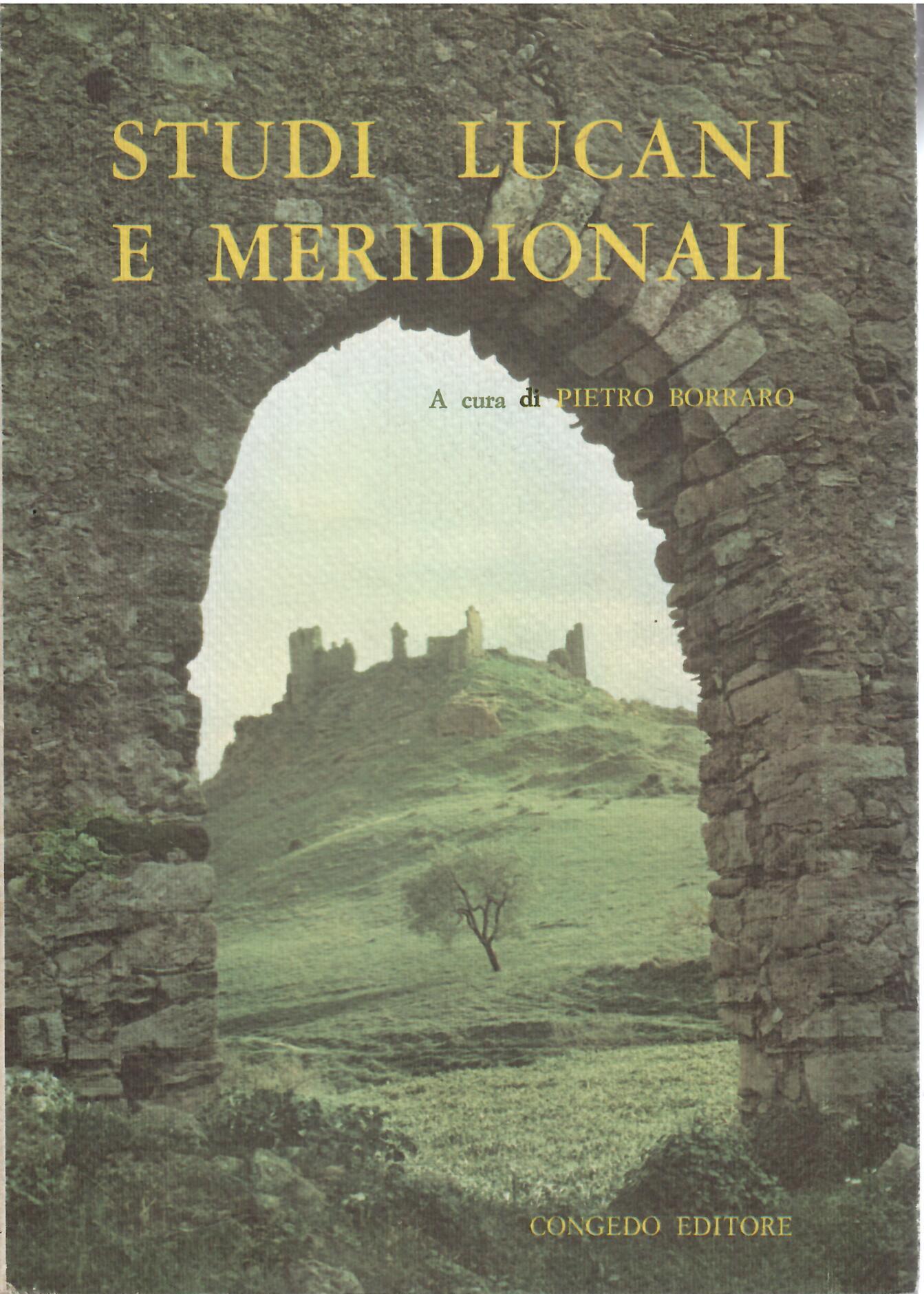 STUDI LUCANI E MERIDIONALI