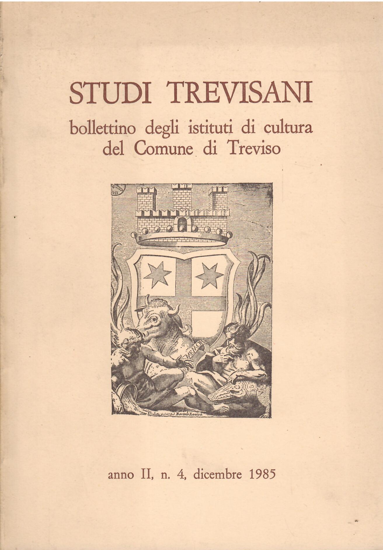STUDI TREVISANI - ANNO II - N. 4 - 1985
