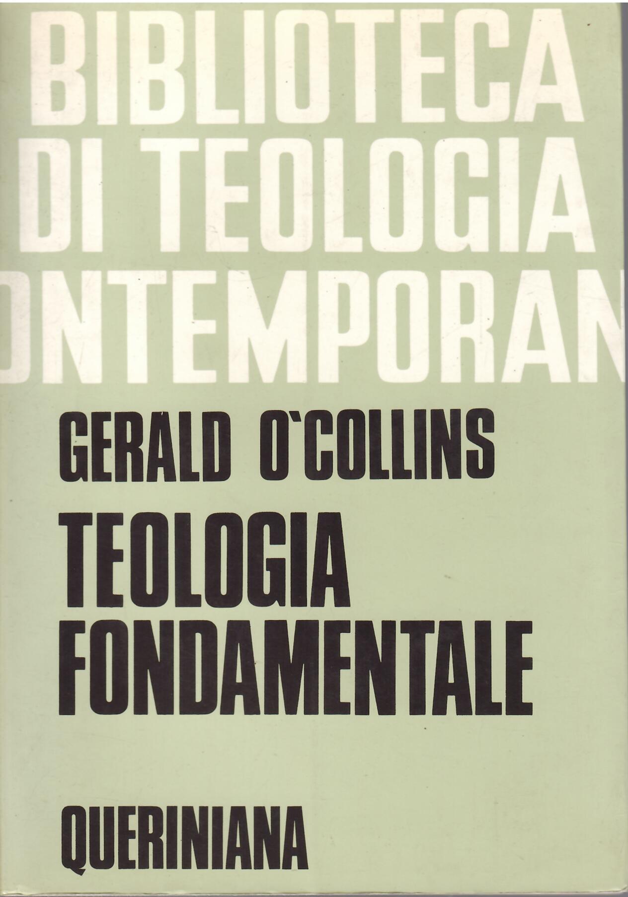 TEOLOGIA FONDAMENTALE