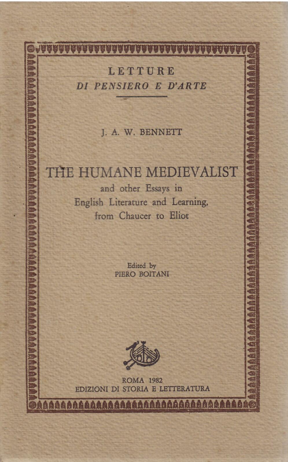 THE HUMAN MEDIEVALIST