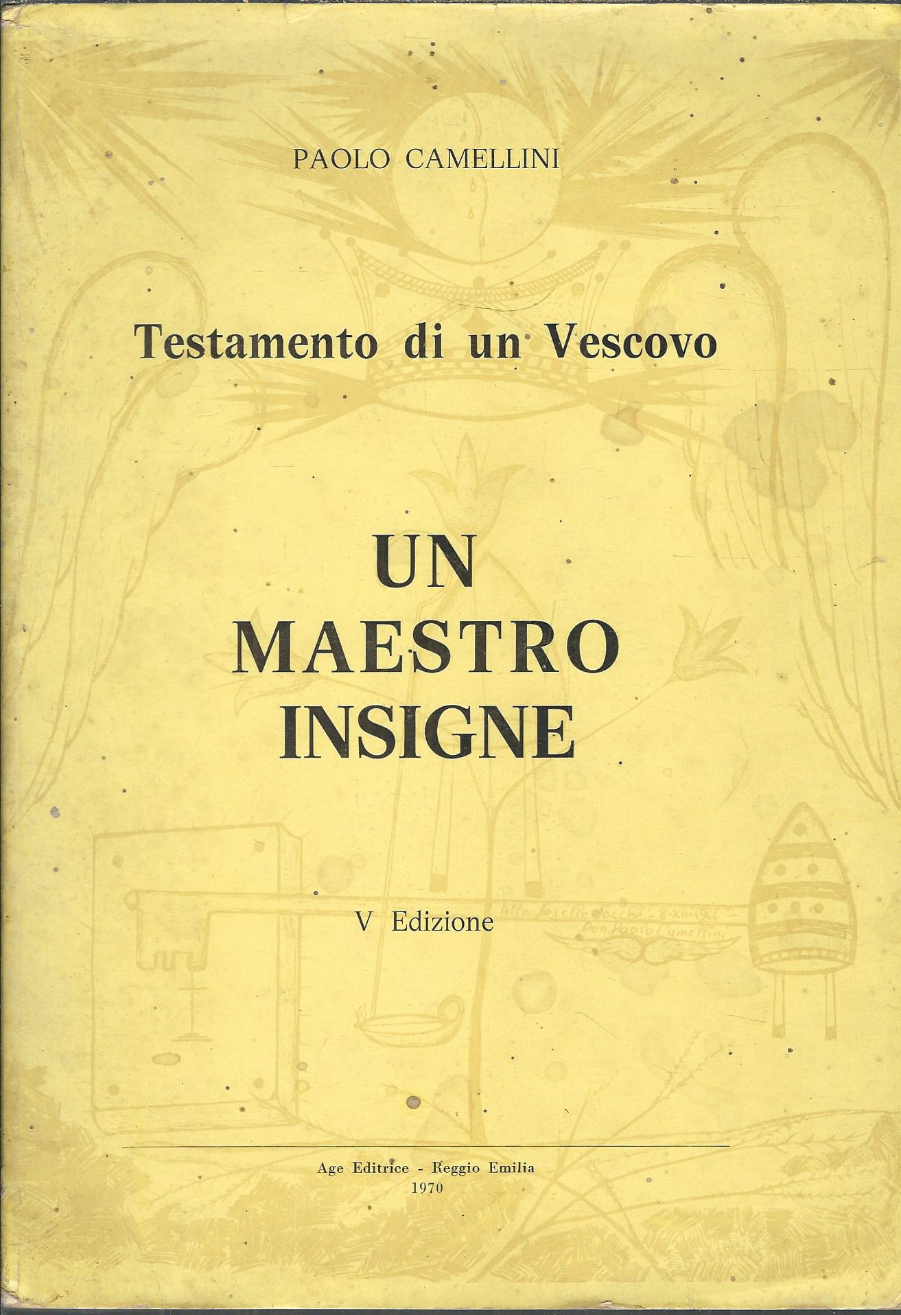 UN MAESTRO INSIGNE - TESTAMENTO DI UN VESCOVO ( MONS. …