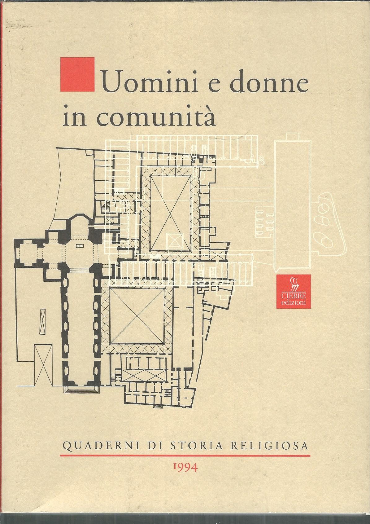 UOMINI E DONNE IN COMUNITA'