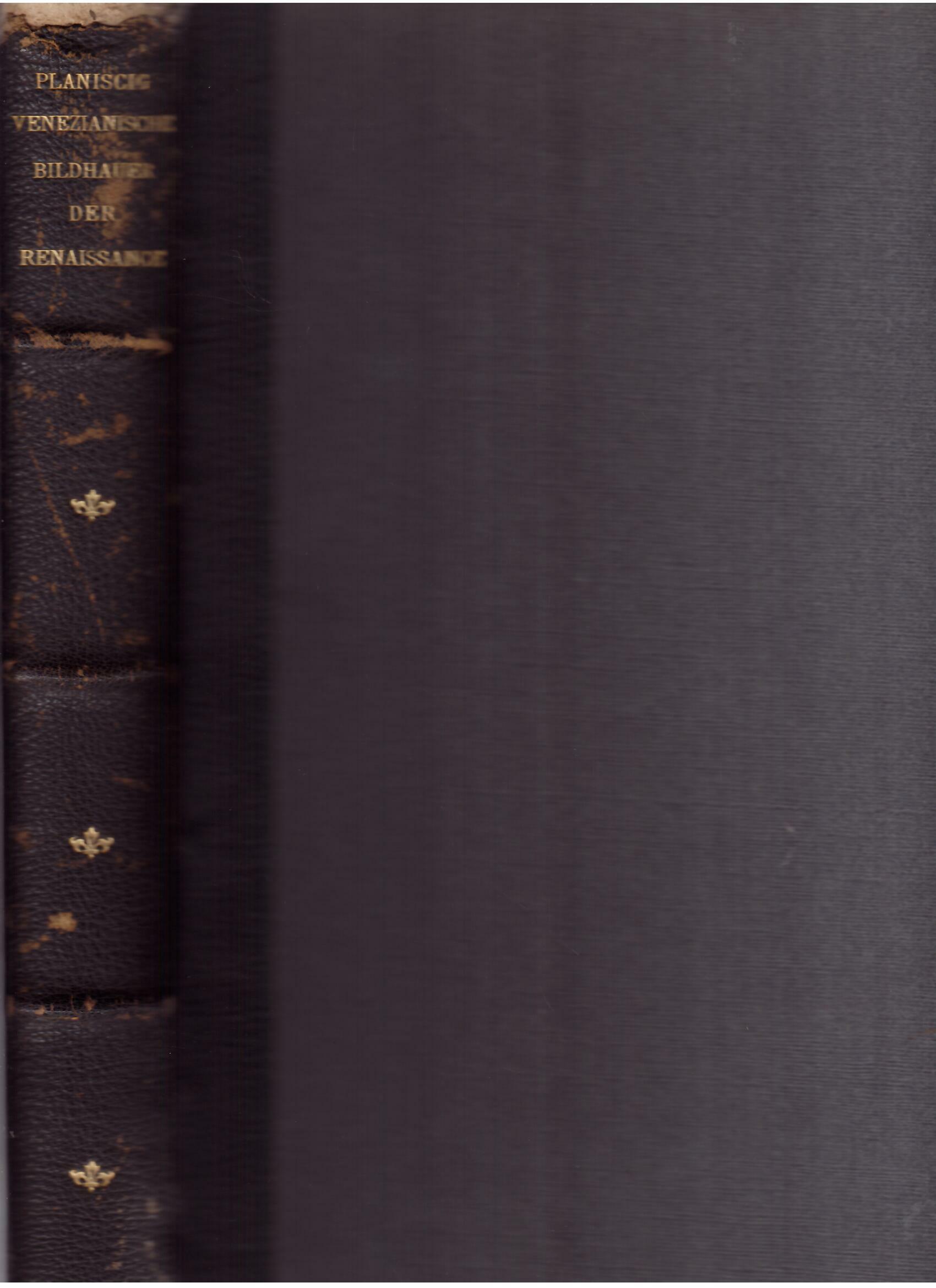 VENEZIANISCHE BILDHAUER DER RENAISSANCE