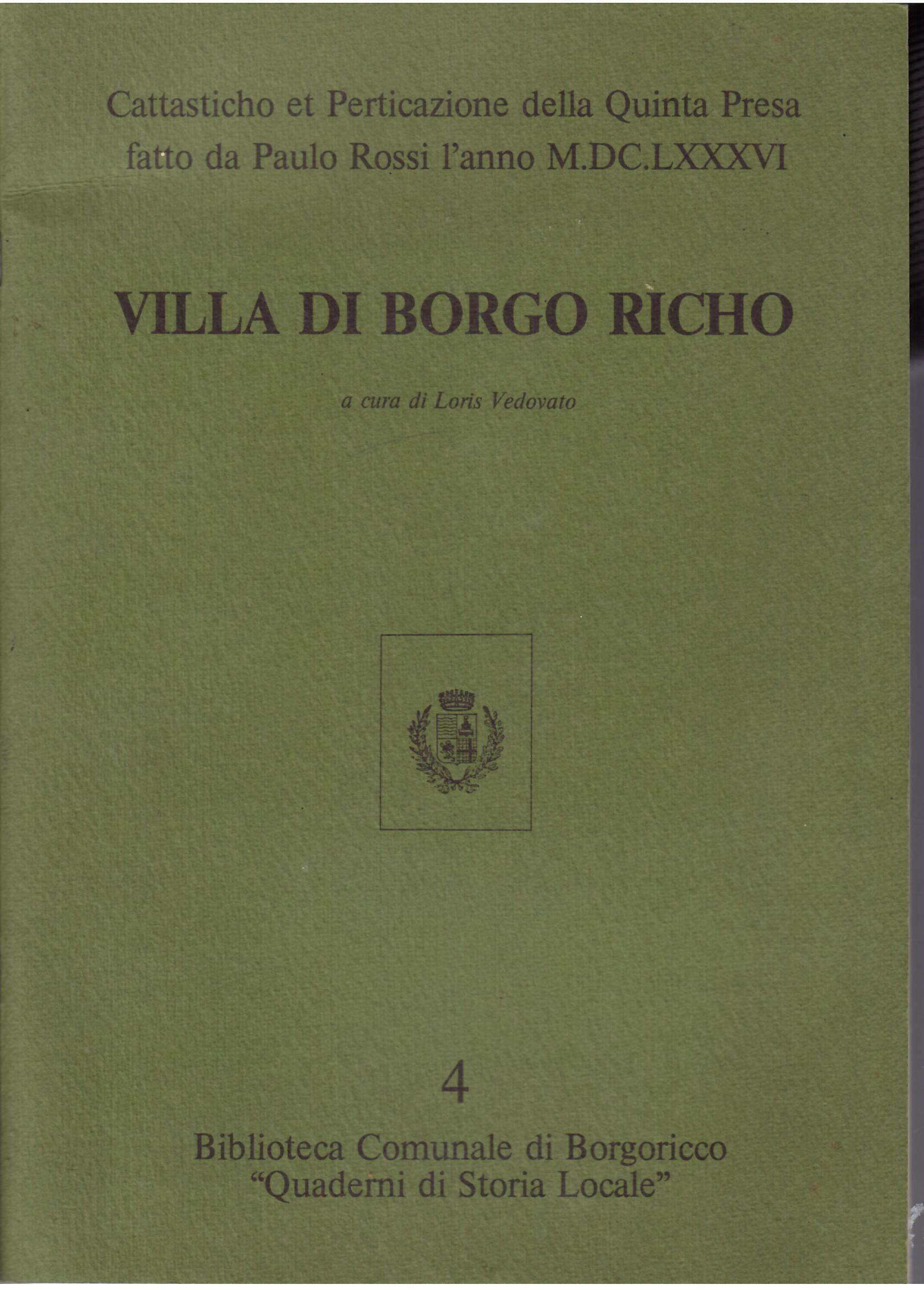 VILLA DI BORGO RICHO