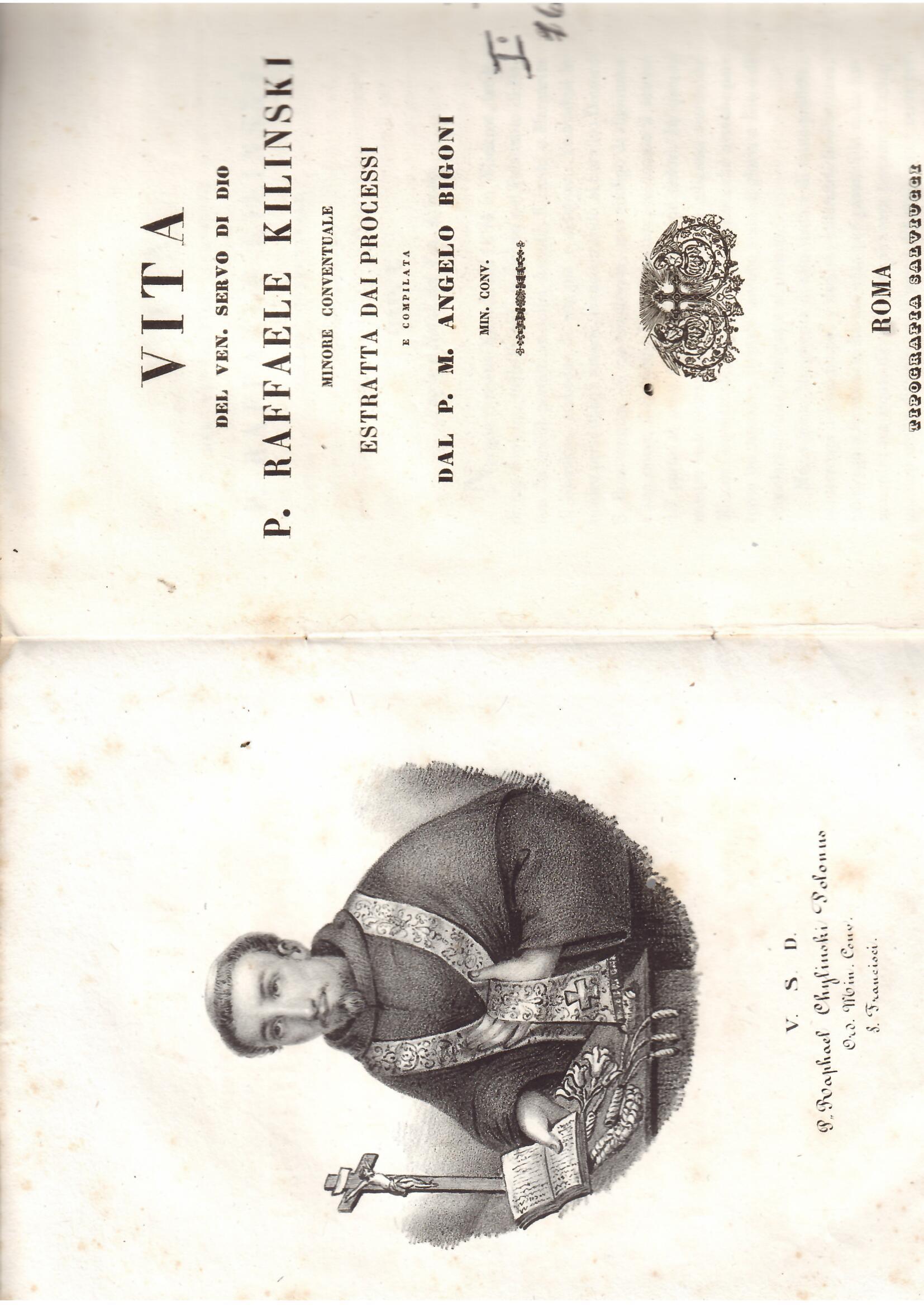 VITA DEL VEN. SERVO DI DIO P. RAFFAELE KILINSKI MINORE …