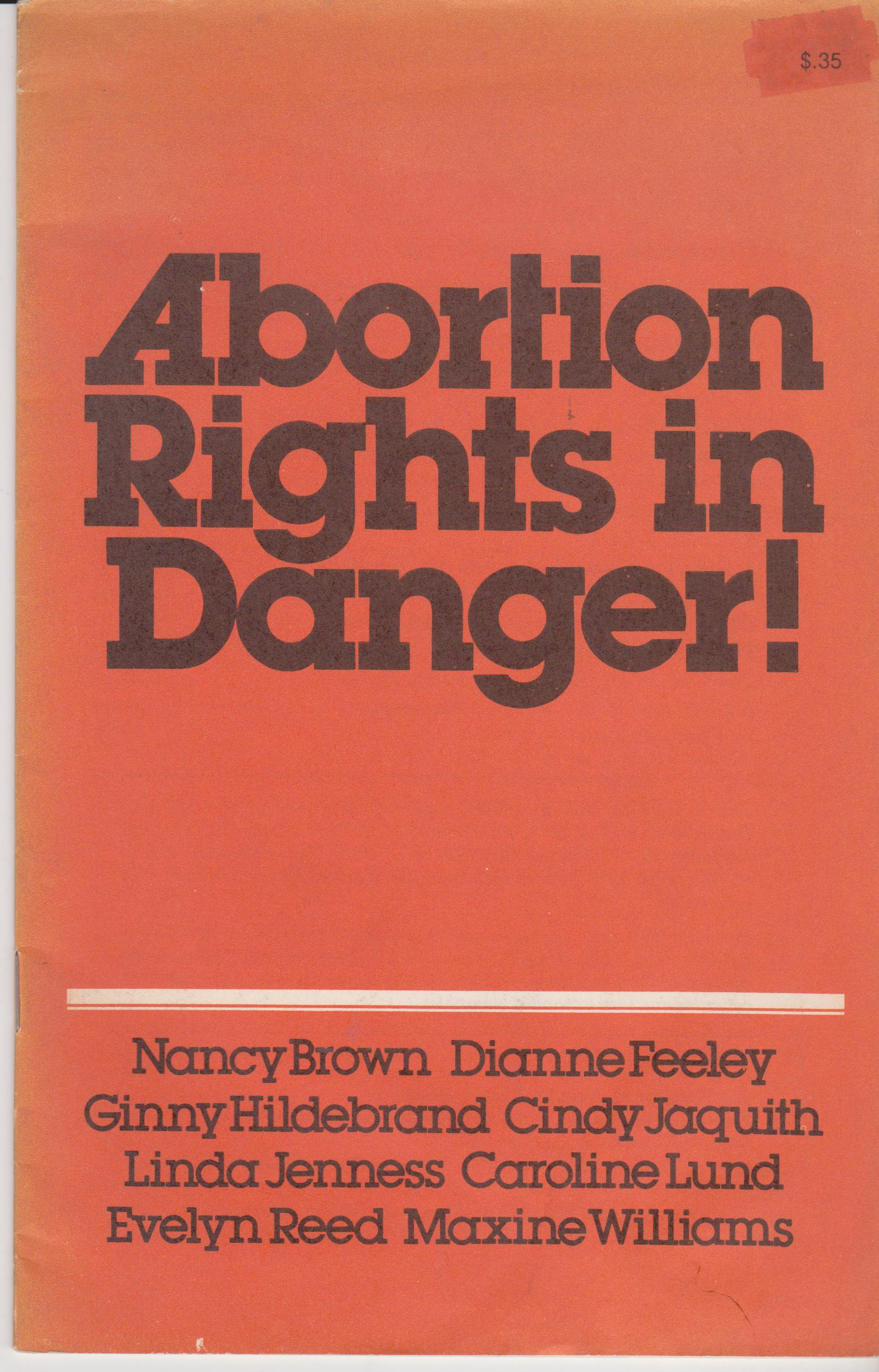 Abortion rights in danger!