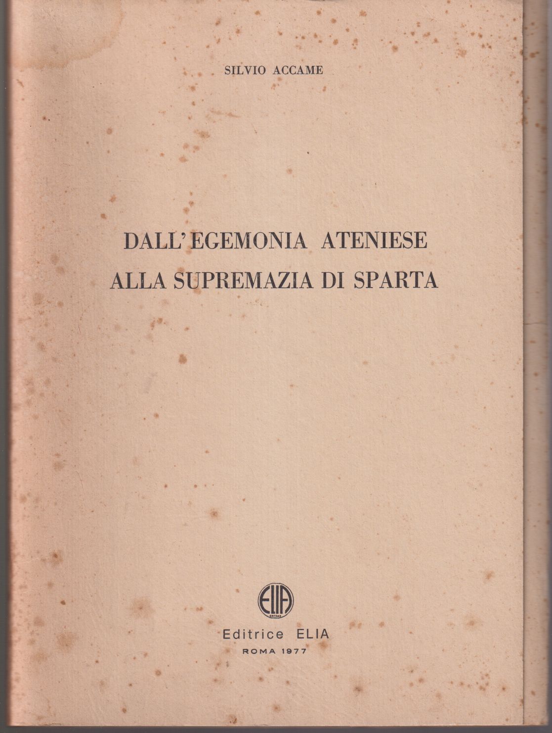 Dall'egemonia ateniese alla supremazia di Sparta