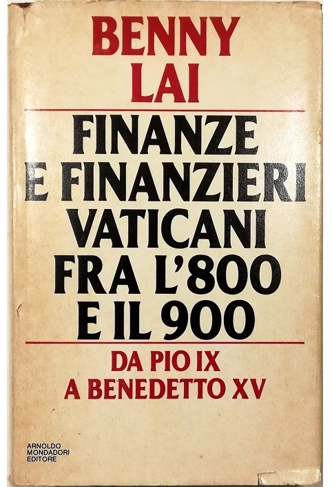 Finanze e finanzieri vaticani fra l'800 e il 900 Da …