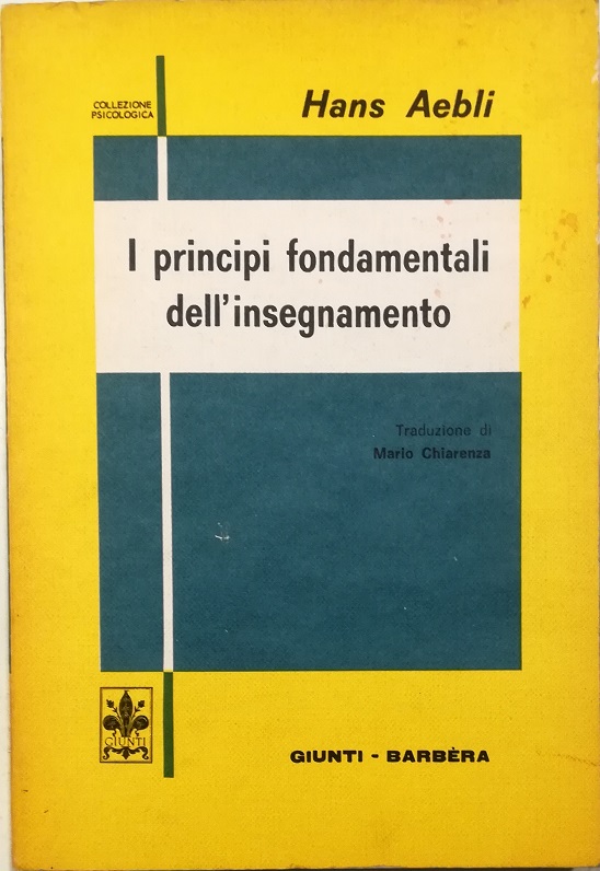 I principi fondamentali dell'insegnamento