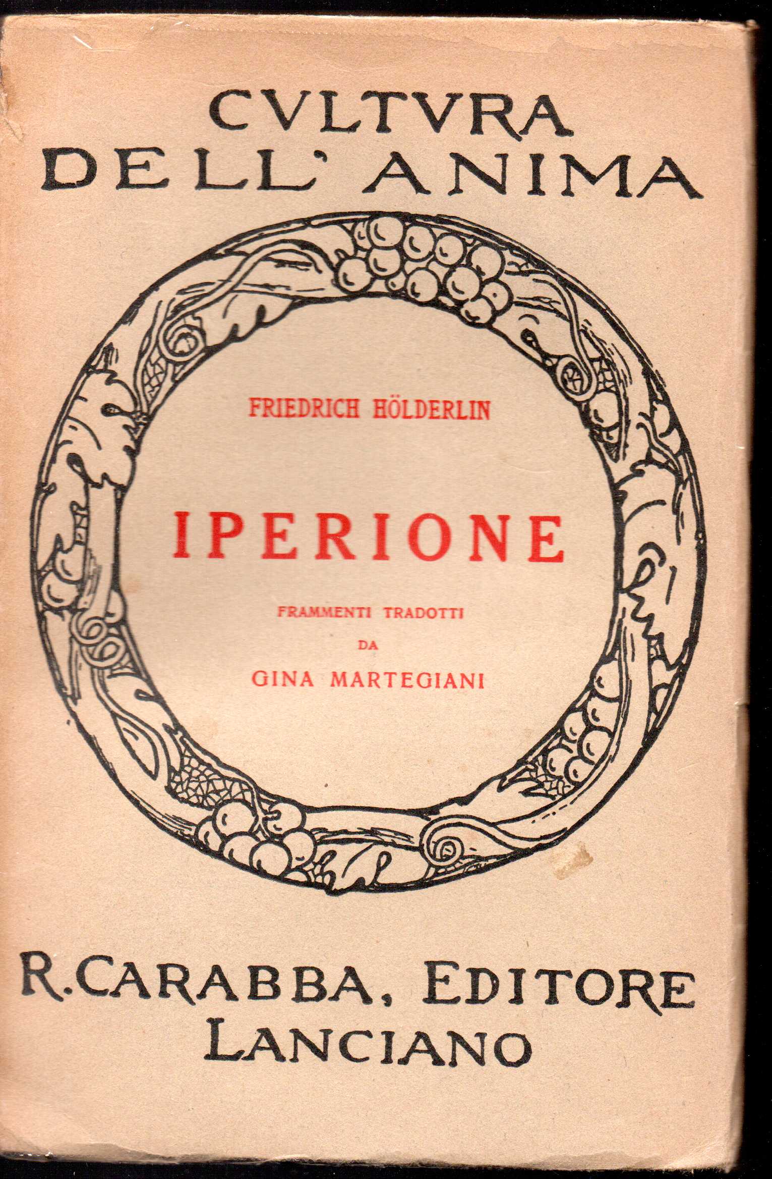 Iperione Frammenti tradotti da Gina Martegiani