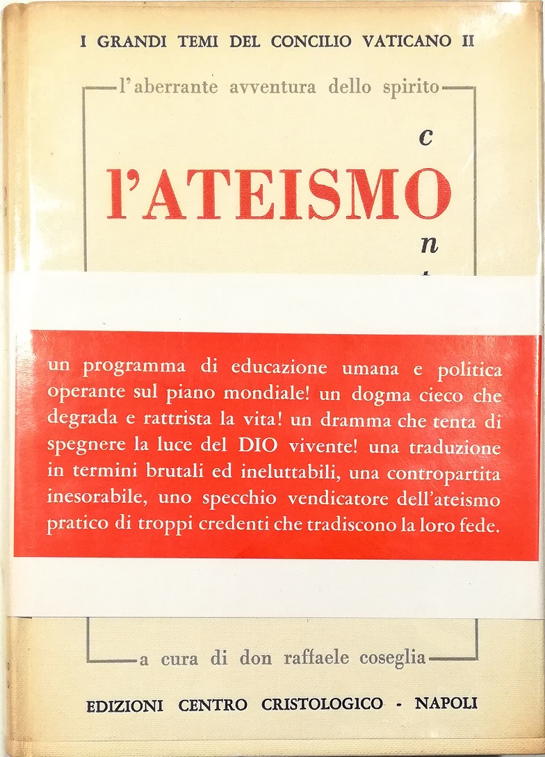 L'ateismo contemporaneo Relazioni studi esperienze