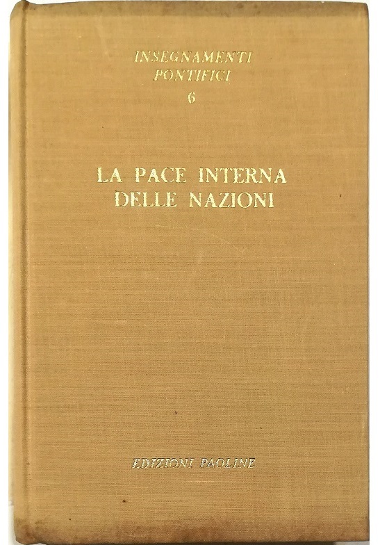 La pace interna delle nazioni Introduzione ed indici sistematici dei …