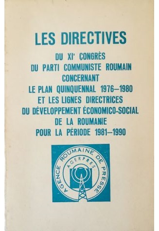 Les directives du XVe Congrès du Parti Communiste Roumain concernant …