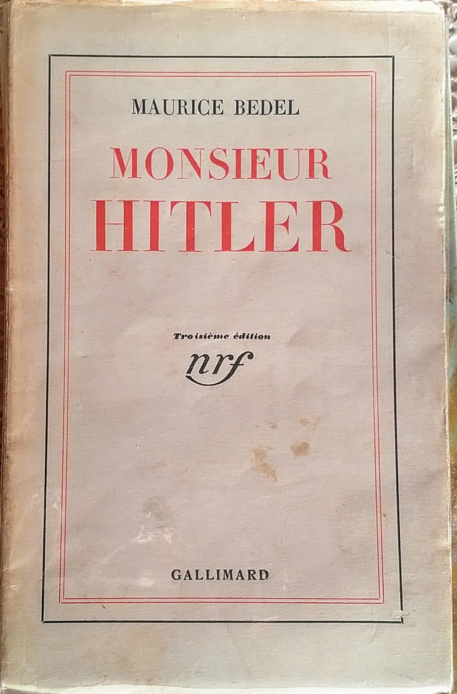 Monsieur Hitler