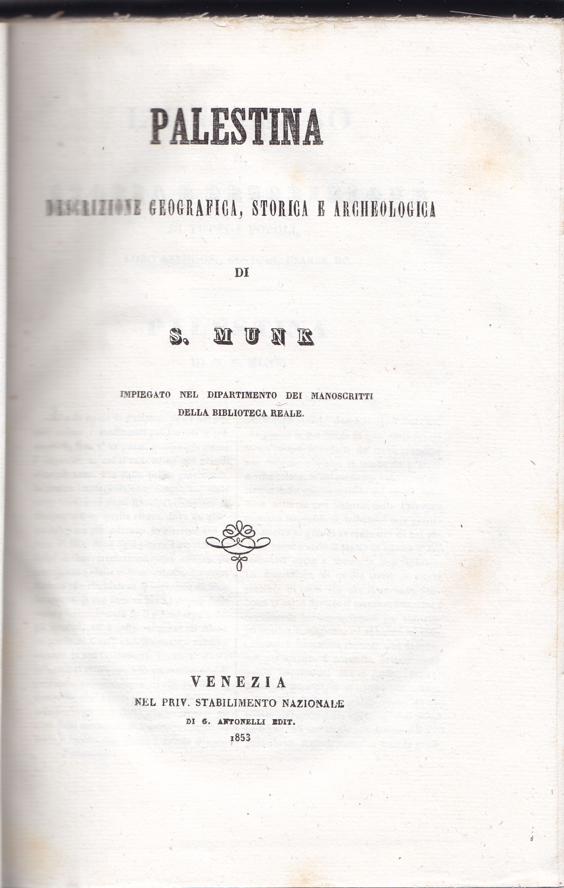 Palestina, Descrizione geografica, storica e archeologica