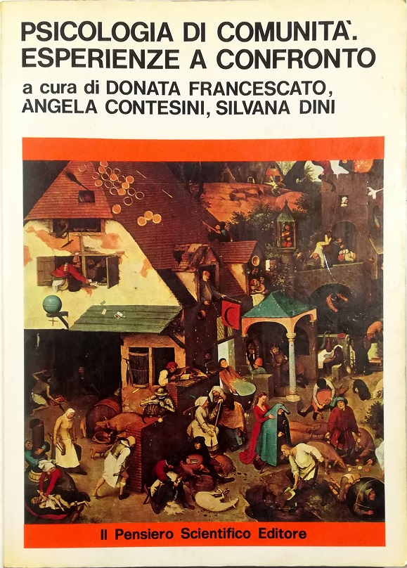 Psicologia di comunità Esperienze a confronto