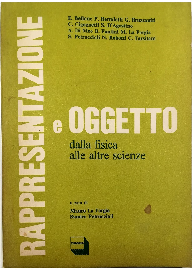 Rappresentazione e oggetto dalla fisica alle altre scienze