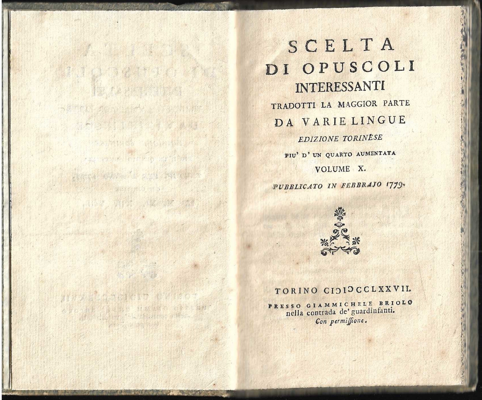 Scelta di opuscoli interessanti tradotti la maggior parte da varie …