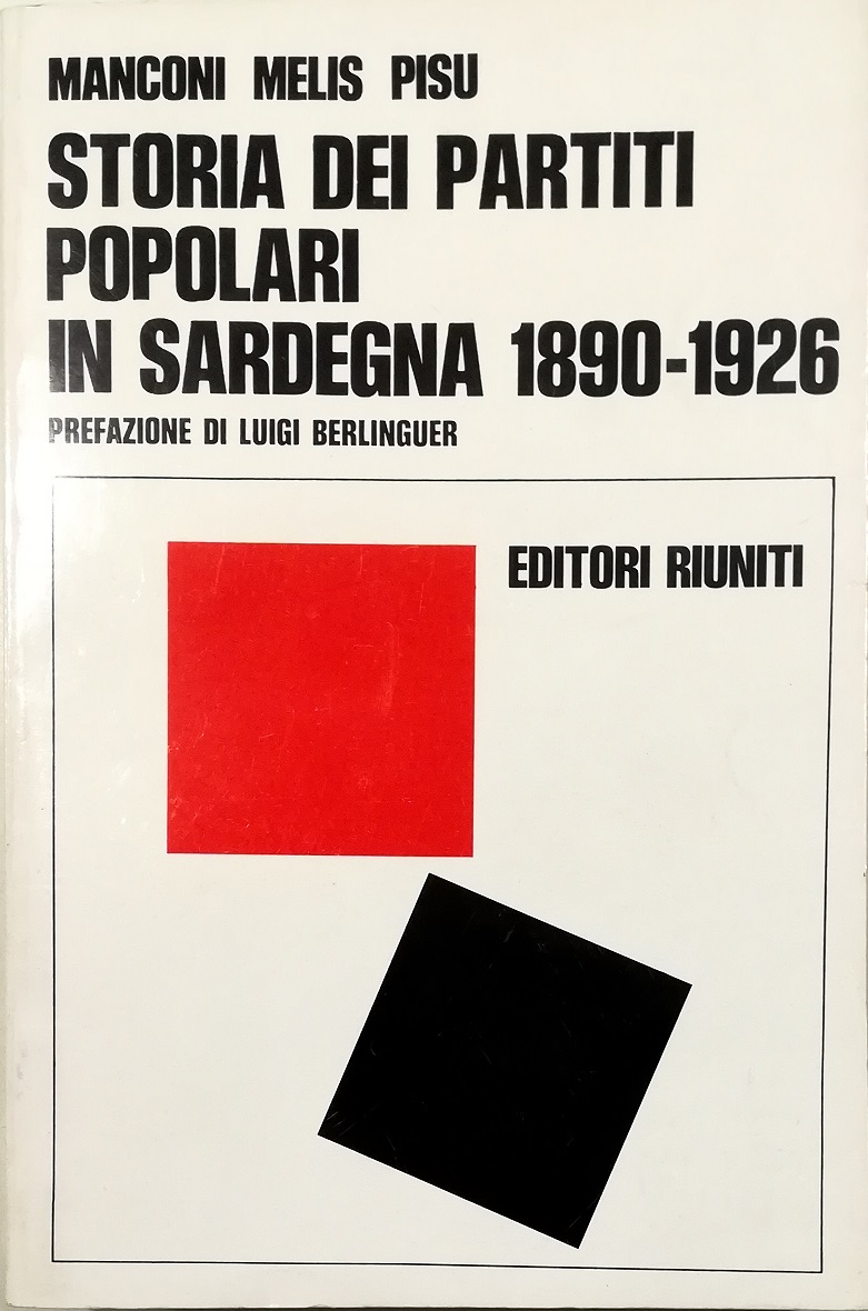 Storia dei partiti popolari in Sardegna 1890-1926