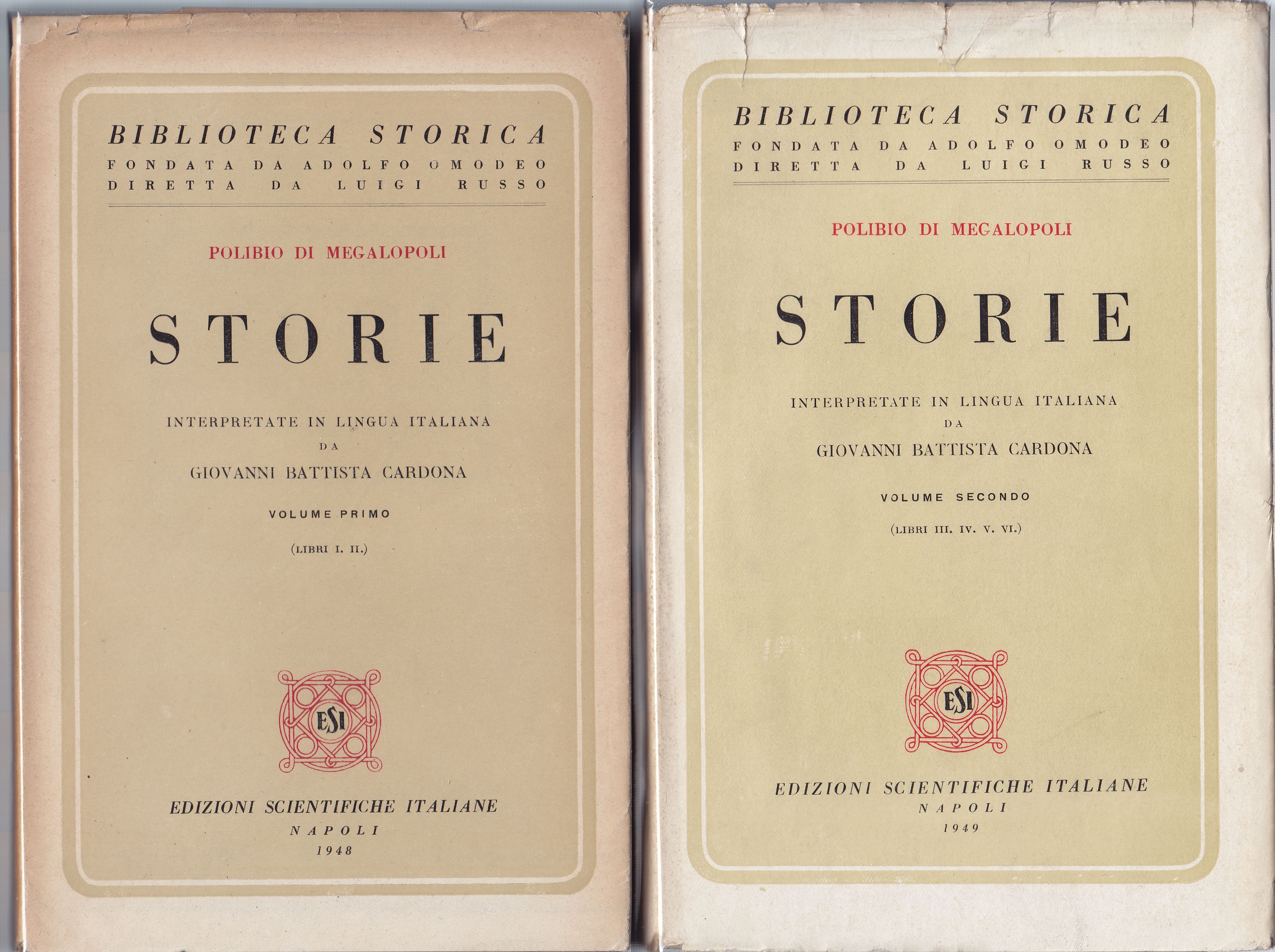 Storie interpretate in lingua italiana da Giovanni Battista Cardona Volume …