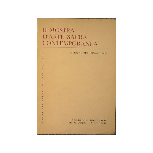II mostra d'arte sacra contemporanea