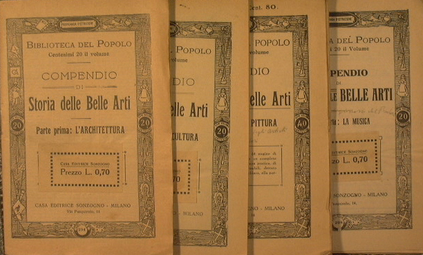 Compendio di Storia delle Belle Arti
