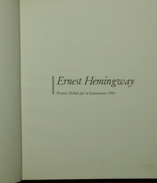 Ernest Hemingway