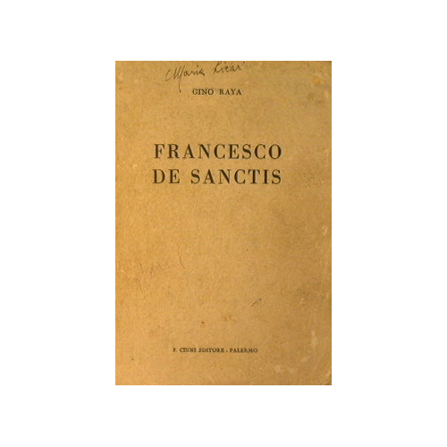 Francesco De Sanctis.