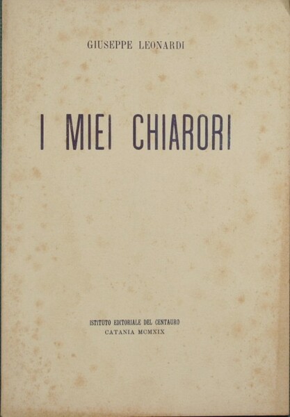 I miei chiarori