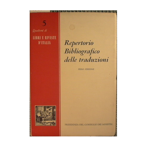 Repertorio Bibliografico delle traduzioni