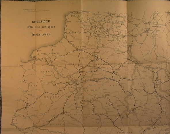 Guerra Franco Tedesca 1870-71 Situazione delle cose alle spalle dell'esercito …