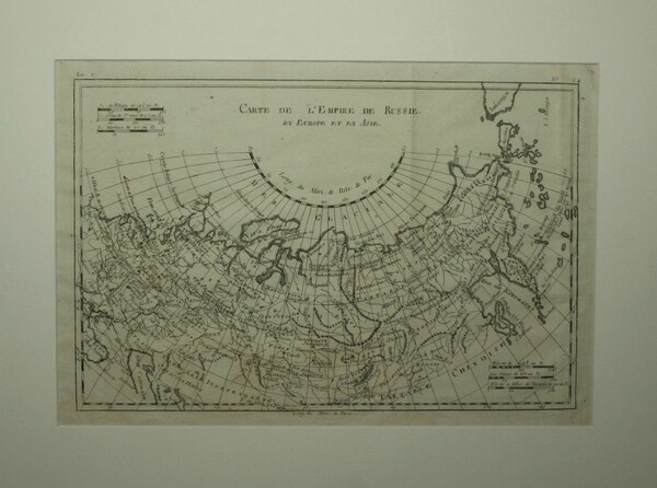 Carte de l'Empire de Russie en Europe et en Asie …