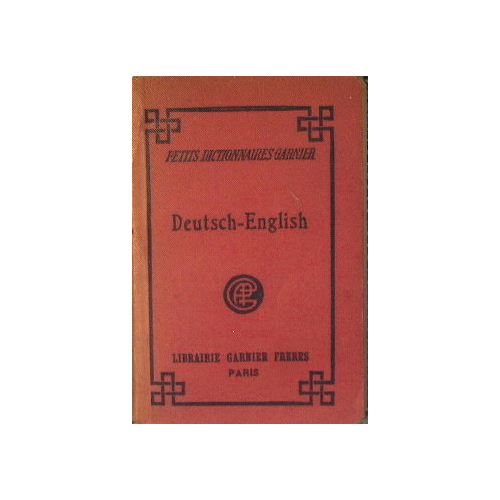 Worterbuch Deutsch-Englisch