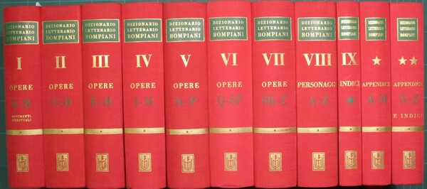 Dizionario letterario Bompiani delle opere e dei personaggi
